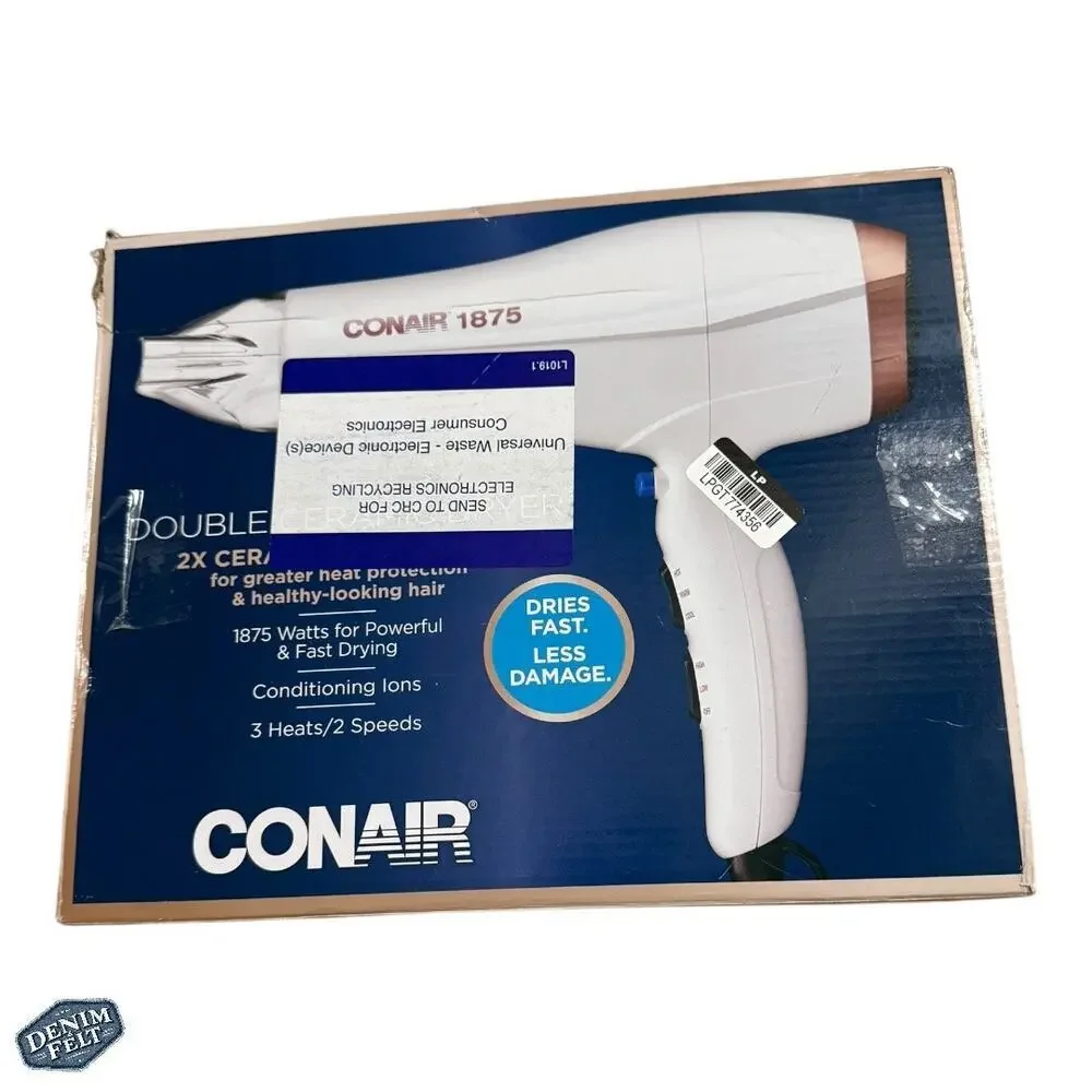 Conair Double Ceramic Technology Hair Dryer, Includes‎ Concentrator | NEW!!